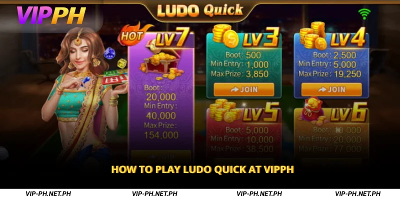 How to Play Ludo Quick at VIPPH