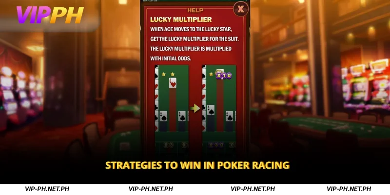 Strategies to Win in Poker Racing